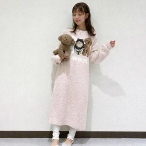 Gelato Pique Cute Soft Pink Lounge Dress - Excellent Condition